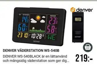 Denver väderstation ws-540b