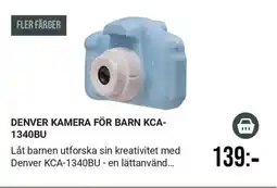Harald Nyborg Denver kamera för barn kca- 1340bu erbjuda