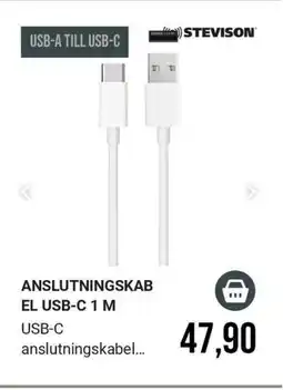 Harald Nyborg Anslutningskab el usb-c 1 m erbjuda
