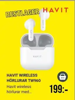 Harald Nyborg Havit wireless hörlurar tw960 erbjuda