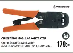 Harald Nyborg Crimptång modularkontakter erbjuda