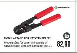 Harald Nyborg Modulartång för nätverkskabel erbjuda