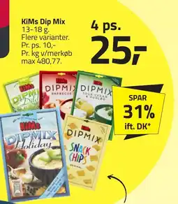 Fleggaard KiMs Dip Mix erbjuda