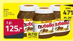 Fleggaard Nutella erbjuda