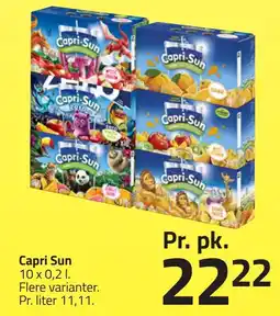 Fleggaard Capri Sun erbjuda