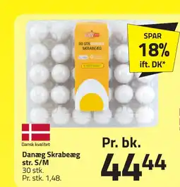 Fleggaard Danæg Skrabeæg str. S/M erbjuda