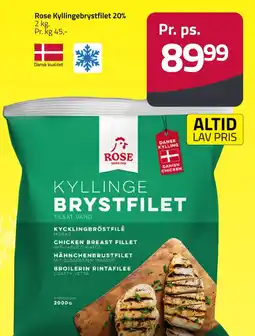 Fleggaard Rose Kyllingebrystfilet 20% erbjuda