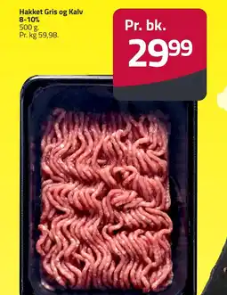 Fleggaard Hakket Gris og Kalv 8-10% erbjuda