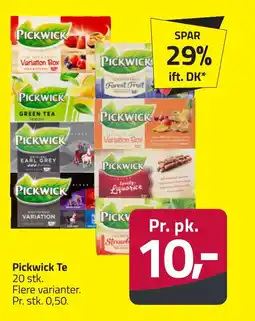 Fleggaard Pickwick Te erbjuda