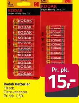 Fleggaard Kodak Batterier erbjuda