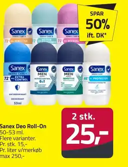 Fleggaard Sanex Deo Roll-On erbjuda