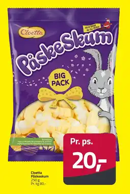 Fleggaard Cloetta Påskeskum erbjuda