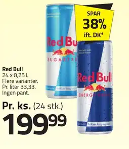 Fleggaard Red Bull erbjuda