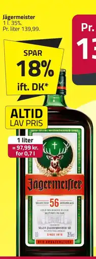 Fleggaard Jägermeister erbjuda