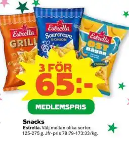 Stora Coop SNACKS erbjuda