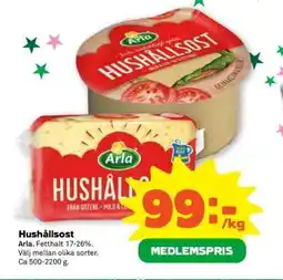Stora Coop Hushållsost erbjuda