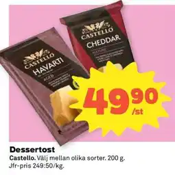 Coop DESSERTOST erbjuda