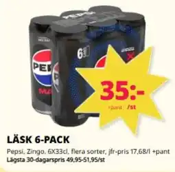 Tempo Läsk 6-pack erbjuda