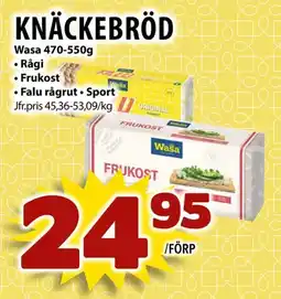 Matvärlden Tensta Knäckebröd erbjuda