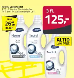 Fleggaard Neutral Vaskemiddel erbjuda