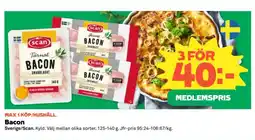 Coop Scan Bacon erbjuda