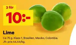 City Gross Lime erbjuda