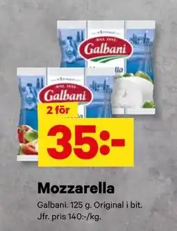 City Gross Mozzarella erbjuda