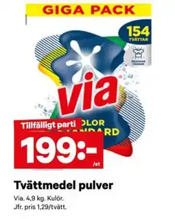 City Gross Tvättmedel pulver erbjuda