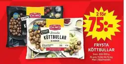 ICA Maxi Frysta köttbullar erbjuda