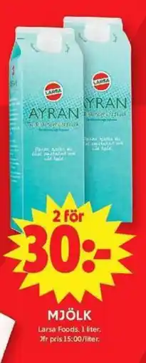 ICA Maxi Mjölk erbjuda