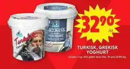ICA Maxi Turkisk, grekisk yoghurt erbjuda