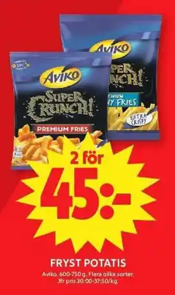 ICA Maxi Fryst potatis erbjuda