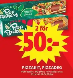 ICA Maxi Pizzakit, pizzadeg erbjuda