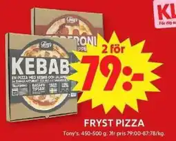 ICA Maxi Fryst pizza erbjuda