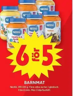 ICA Maxi Barnmat erbjuda