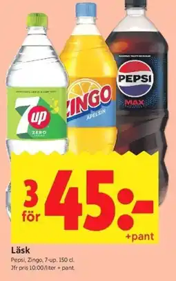 ICA Kvantum Läsk erbjuda