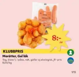 Hemköp Morötter, Gul lök erbjuda