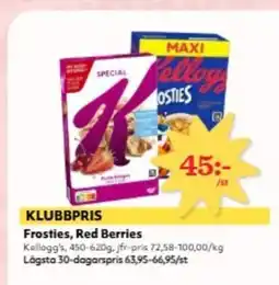 Hemköp Frosties, Red Berries erbjuda