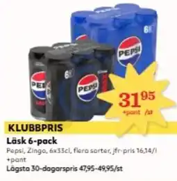 Hemköp Läsk 6-pack erbjuda