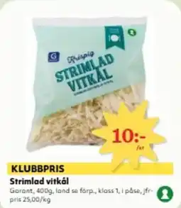 Hemköp Strimlad vitkål erbjuda