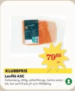 Hemköp Laxfilé asc erbjuda