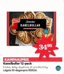 Hemköp Kanelbullar 12-pack erbjuda