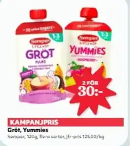 Hemköp Gröt, Yummies erbjuda