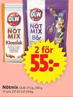 ICA Supermarket Nötmix erbjuda