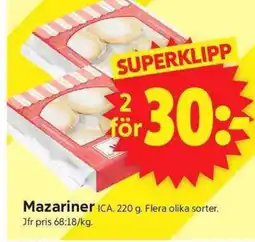 ICA Supermarket Mazariner erbjuda