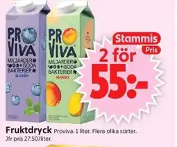 ICA Supermarket Fruktdryck erbjuda