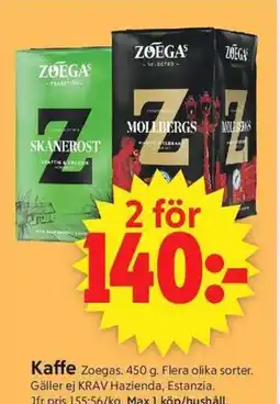 ICA Supermarket Kaffe erbjuda