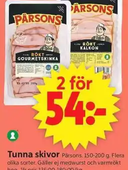 ICA Supermarket Tunna skivor erbjuda