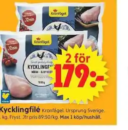 ICA Supermarket Kycklingfilé erbjuda