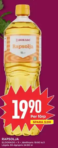 Willys ELDORADO Rapsolja erbjuda
